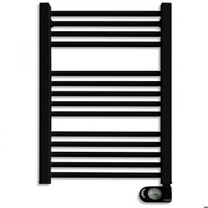 S&egrave;che-serviettes &eacute;lectrique &agrave; inertie s&egrave;che HJM 500 W Noor Noir