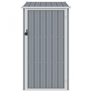 (72120)Cabane/abris de jardin CHICAbri de jardin Gris 87x98x159 cm Acier galvanisé FR