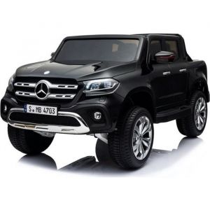 Mercedes X-Class 4x4 Noir 2 places Voiture Électrique Véhicule Enfant 12 Volts