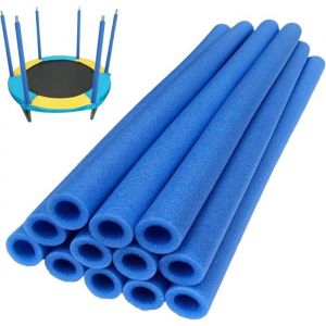 12 Pièces Manchons en mousse pour poteau de trampoline de remplacement Tube éponge anti-collision Housse