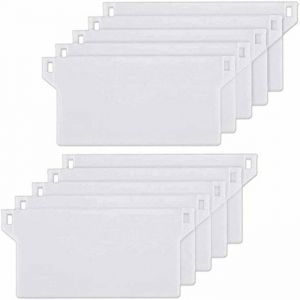 Plaque de Lestage pour Stores Californiens Lot de 10 Pice de Rechange Blanche pour Lamelle Verticale ODIPIE