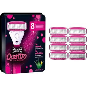 Lames De Rasoir Quattro For Women Recharges X 8