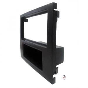 Facade autoradio - ADNAUTO - FA199 - Compatible Ford C-Max SMax - Vide poche - Noir