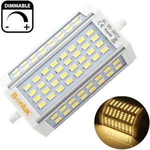 30W R7S LED peut &ecirc;tre obscurci J118 Ampoule LED 230V R7s 118mm base chaud 200w blanc ampoule halog&egrave;ne &agrave; double extr&eacute;mit&eacute;