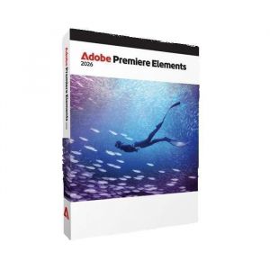 Adobe Premiere Elements 2026 - Activation perp&eacute;tuelle - 1 PC - Produit enT&eacute;l&eacute;chargement - (Non Compatible Mac)