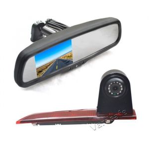 Vardsafe VS599R Caméra de recul de stationnement & moniteur de rétroviseur de remplacement pour Ford Transit Custom