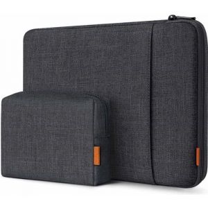 Inateck 360° Protection Housse 13-14 Pouces Ordinateur Portable pour MacBook Pro M3 14 Pouces 2023 MacBook Pro/Air 13Chromebook