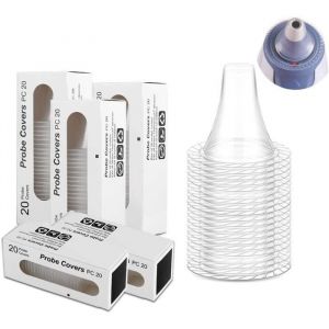 Embouts Thermoscan Braun Ezlife 100 Pcs Embout Thermometre Braun Jetables Filtre Universelle Embout Thermom&egrave;tre Auriculaire