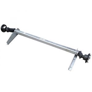 Essieu Remorque Lider 750Kg 4TR 100 EAB 1250mm