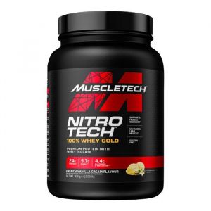 Whey isolate MuscleTech - Nitro-Tech Whey Gold - French Vanilla Cream 908g