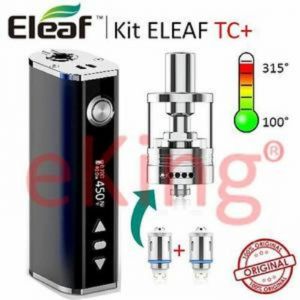 ELEAF TC 40w GS Tank - Box iStick TC 40w + kit GS TANK TC (tank + 2 r&eacute;sistances) - Noir