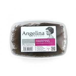 Épingles à cheveux - BEAUTYDIS - Kifix Neige Droite - 45mm - Bronze - Boîte de 500g