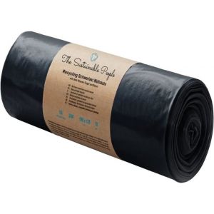 Sacs Poubelle Tsp 240L-Fabriqués À Partir De Matériaux 100% Recyclés (Pe)-Certifiés Ange Bleu -Rouleau De 10Fort (70µm) -1000X1250