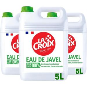 La Croix Eau de Javel &ndash; Nettoyants Multi-Usage - Nettoie en profondeur toutes les surfaces de la maison &ndash; Lot de 3 - 5L
