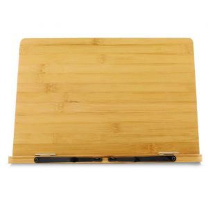 Porte livre support livre - pupitre de lecture support tablette bois lutrin de lecture (S: 28 x 21 cm )