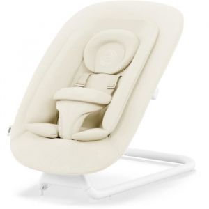 Transat LEMO 2- CYBEX - Canvas White - Compatible Chaises Hautes Lemo Dossier Ajustable Ergonomique