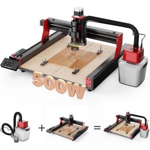 Machine à graver CNC TwoTrees TTC 450 Pro + Machine à graver CNC Aspirateur adapté à la norme européenne