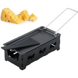 Appareil A Raclette Portative Ensemble De Gril &Agrave; Raclette Antiadh&eacute;sif Professionnel Mini Plateau De Cuisson &Agrave; Raclette Au