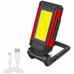 Baladeuse de Chantier Rechargeable Lampe de Travail avec Base Magntique 7 Modes couleurs multiples Largeight