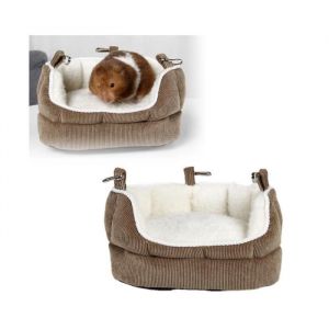Maison pour Cochon dInde Accessoire pour Cochon dInde canapé pour Cochon dInde nid en Velours Diamant nid de canapé Chaud