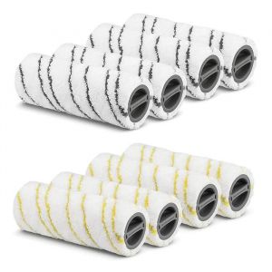8Pcs Rouleau pour Karcher Fc7 FC5 FC3D FC3 Rouleau pour Karcher Rouleaux de Remplacement 2.055-006.0 et 2.055-006.0