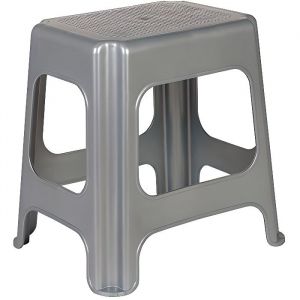 OKT 2053610 Maxi-Tabouret Plastique Argent