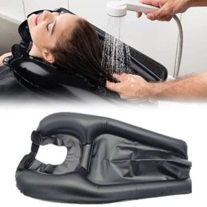 Bac &agrave; shampoing portable - MIOLOE - Bac &agrave; cheveux gonflable - Confortable - Pratique - 2 ans de garantie