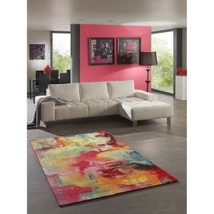 Tapis Moderne - THE CARPET - Belis - Multicolore - 80x150 cm - Rectangulaire