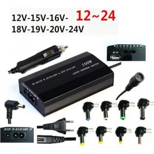 Chargeur Universel - GOBRO - 100W - 8 embouts - 12V &agrave; 24V