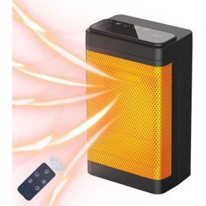 Chauffage Soufflant Économie DÉnergie Silencieux Chauffage Céramique Ptc 3 Niveaux De Chauffage Électrique Oscillant À 9[N246]