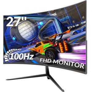&Eacute;cran dordinateur - CRUA - FRCR270C100HZ - 27 pouces - Incurv&eacute; - 100Hz - Full HD
