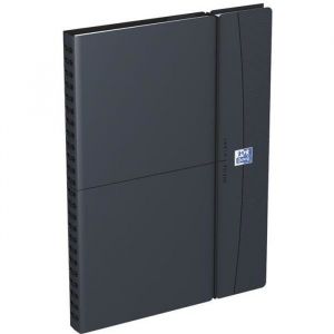 Agenda - OXFORD - 15x21 cm - Grille 1 semaine sur 2 pages - Couleur Gris noir