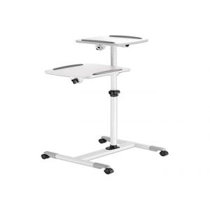 Support vidéoprojecteur - MANHATTAN - 461726 - Table sur roulettes - Inclinable - Réglable en hauteur