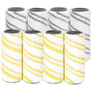 Accessoires de Nettoyage - SODIAL - Ensemble de 8 Rouleaux - Compatible Karcher FC7 FC5 FC3 FC3D - Mixte