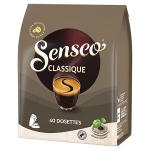 LOT DE 3 - SENSEO - Classique Café dosettes Compatibles Senseo - paquet de 40 dosettes