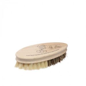 Brosse à légumes en bois FSC Crème