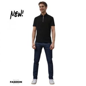Jean homme - TIFFOSI - Slim - Bleu indigo - Taille basse - 99% coton 1% Lycra