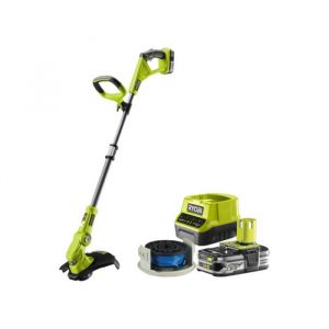 Pack RYOBI coupe bordure - dresse bordure 18V One+ RLT183225F - bobine simple fil diam&egrave;tre 1.6mm x 4.5m RAC124