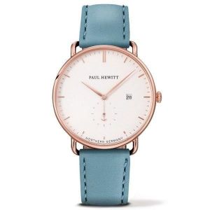 Montre Homme Paul Hewitt PH-TGA-R-W-23S (Ø 42 mm) - Paul Hewitt - Quartz - Alphanumérique - Adulte - Bleu - Cuir