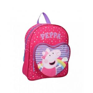 Sac à Dos - PEPPA PIG - 0071416 - Rose - 31x25x9cm - Enfant - Réglable