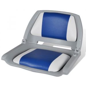 JILI - BEST Siège de bateau à dossier pliable et oreiller 41x51x48 cm (5666)