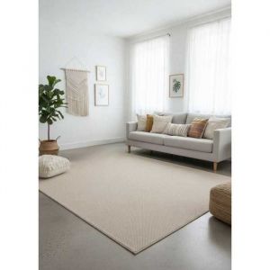 Tapis uni TOULON 145 Beige-200*290 Rectangulaire