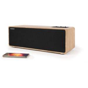 Enceinte bluetooth&nbsp;- THOMSON - Bois et noir