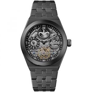 Montre - INGERSOLL - 1892 Broadway - Automatique - Cadran Noir - Bracelet Céramique 43mm