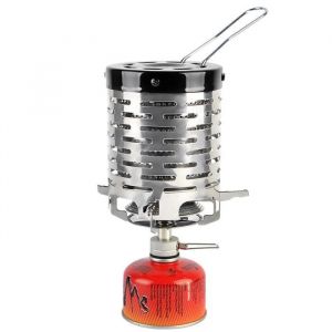 Réchaud de camping accessoire de chauffage pour cuisinière à gaz chauffage de tente chauffage à gaz mini accessoire de