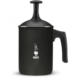 Mousseur &agrave; lait manuel - BIALETTI - PERFETTO CREMA - 330 ml - Noir