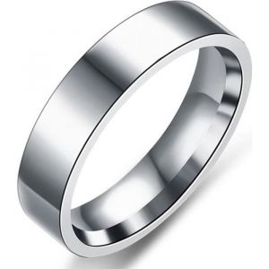 Zense - Bague fine pour homme de couleur argent ZR0159