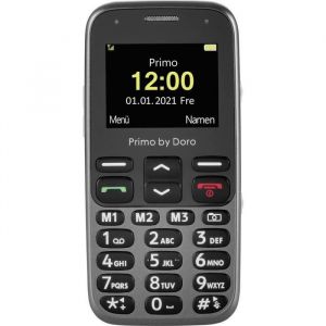 Primo by DORO 218 Téléphone portable pour séniors Touche SOS noir