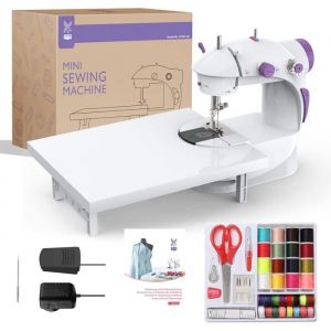 MARGAUX LONNBERG-Mini Machine &agrave; Coudre Portable et Polyvalente avec Grande Table &agrave; Coudre Facile &agrave; Utiliser et Pratique (Ins[J36]