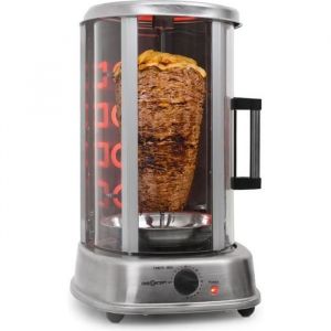 Rotissoire verticale - ONECONCEPT - Kebab Master Pro Grill - 1500W - Acier inoxydable